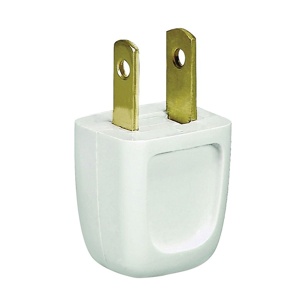 Eaton Wiring Plastic NEMA 1-15 Easy Install Plug