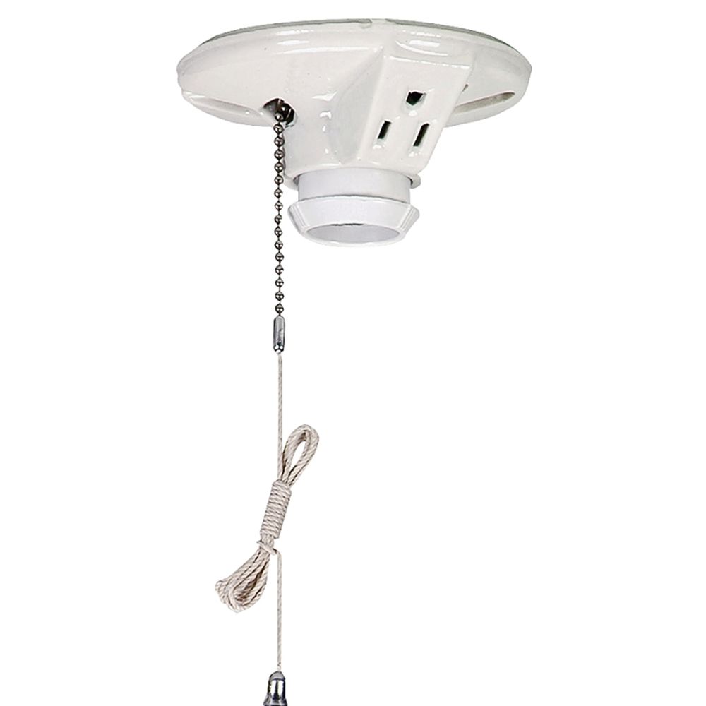 Eaton Wiring Lampholder with Outlet