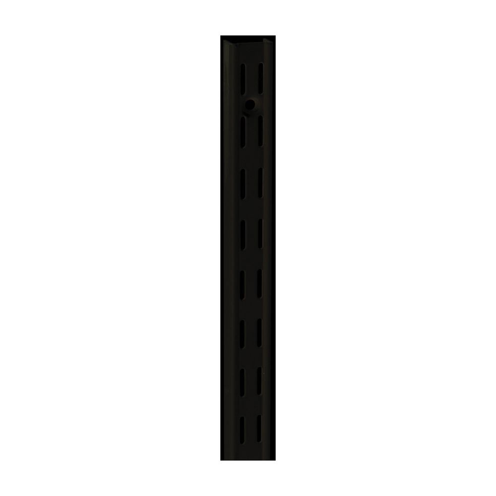 Knape & Vogt 63 in. White Twin Slot Shelf Standard