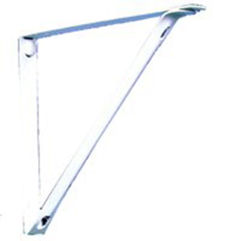 Knape & Vogt Mfg 10-1/4 in. White Shelf Bracket