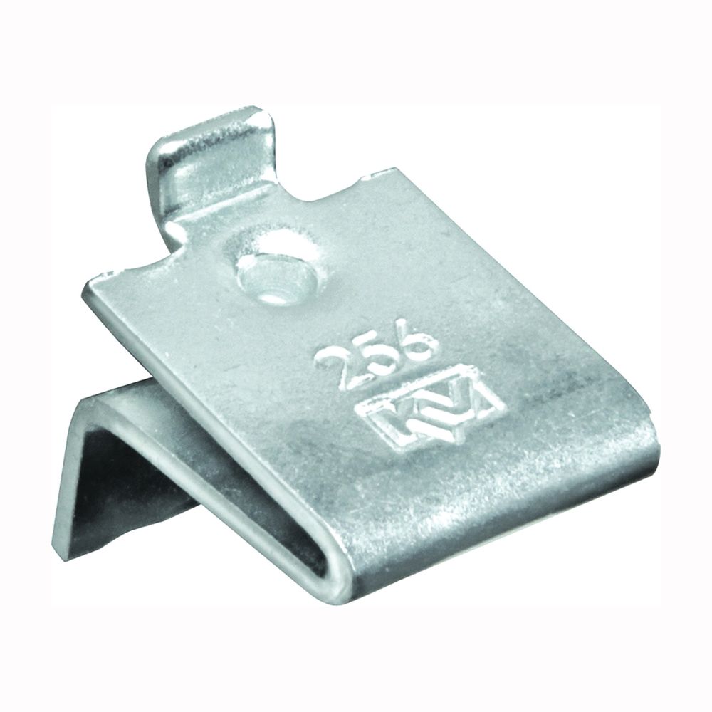 Knape & Vogt Zinc Plated Adjustable Pilaster Shelf Support Clip