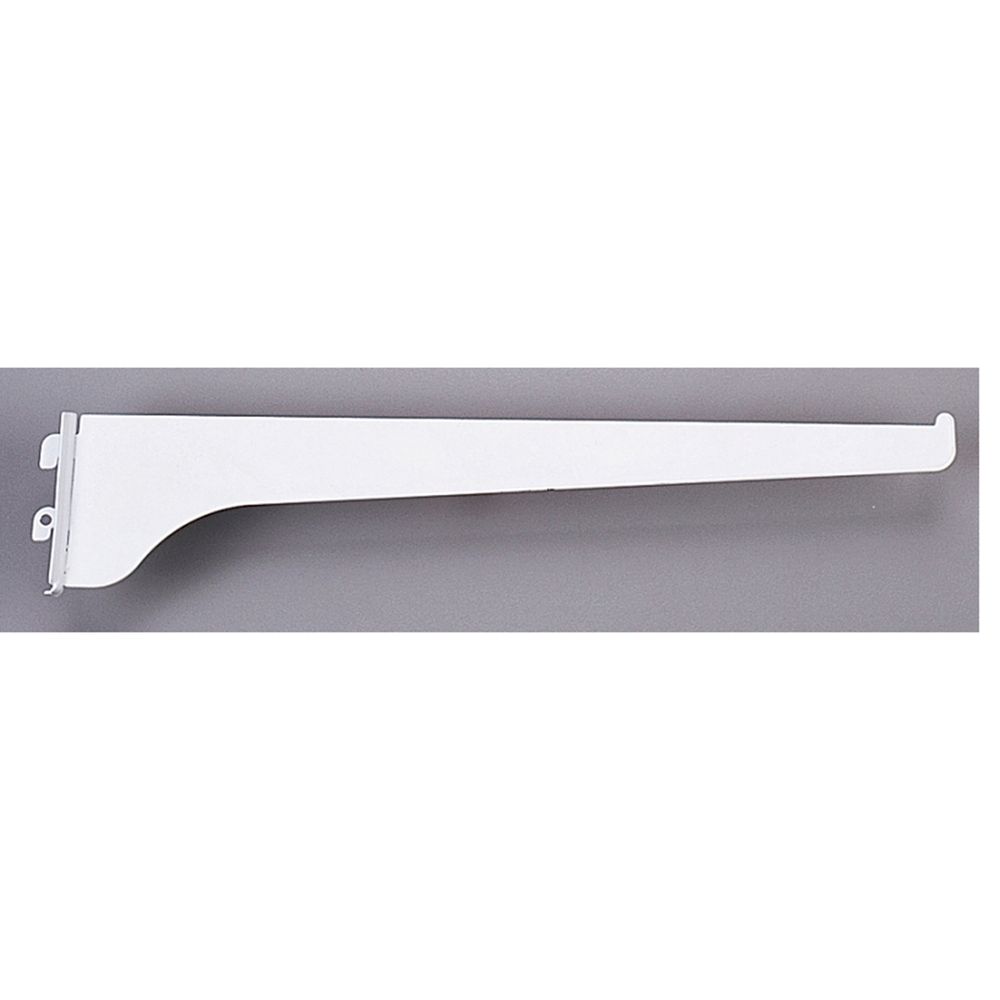 Knape & Vogt 8 in. White Steel Shelf Bracket