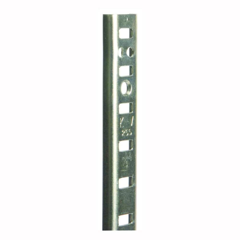 Knape & Vogt Mfg 48 in. Zinc Shelf Standard