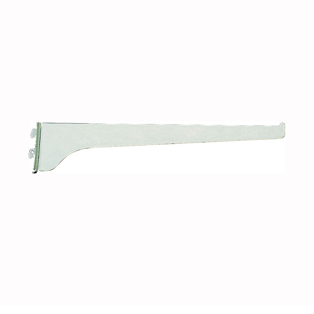 Knape & Vogt Mfg 12 in. White Steel Shelf Bracket