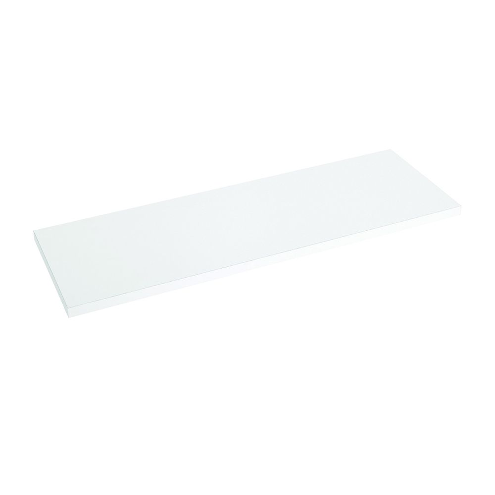 Knape & Vogt Mfg 10 in. x 36 in. White Prefinished Shelf Board