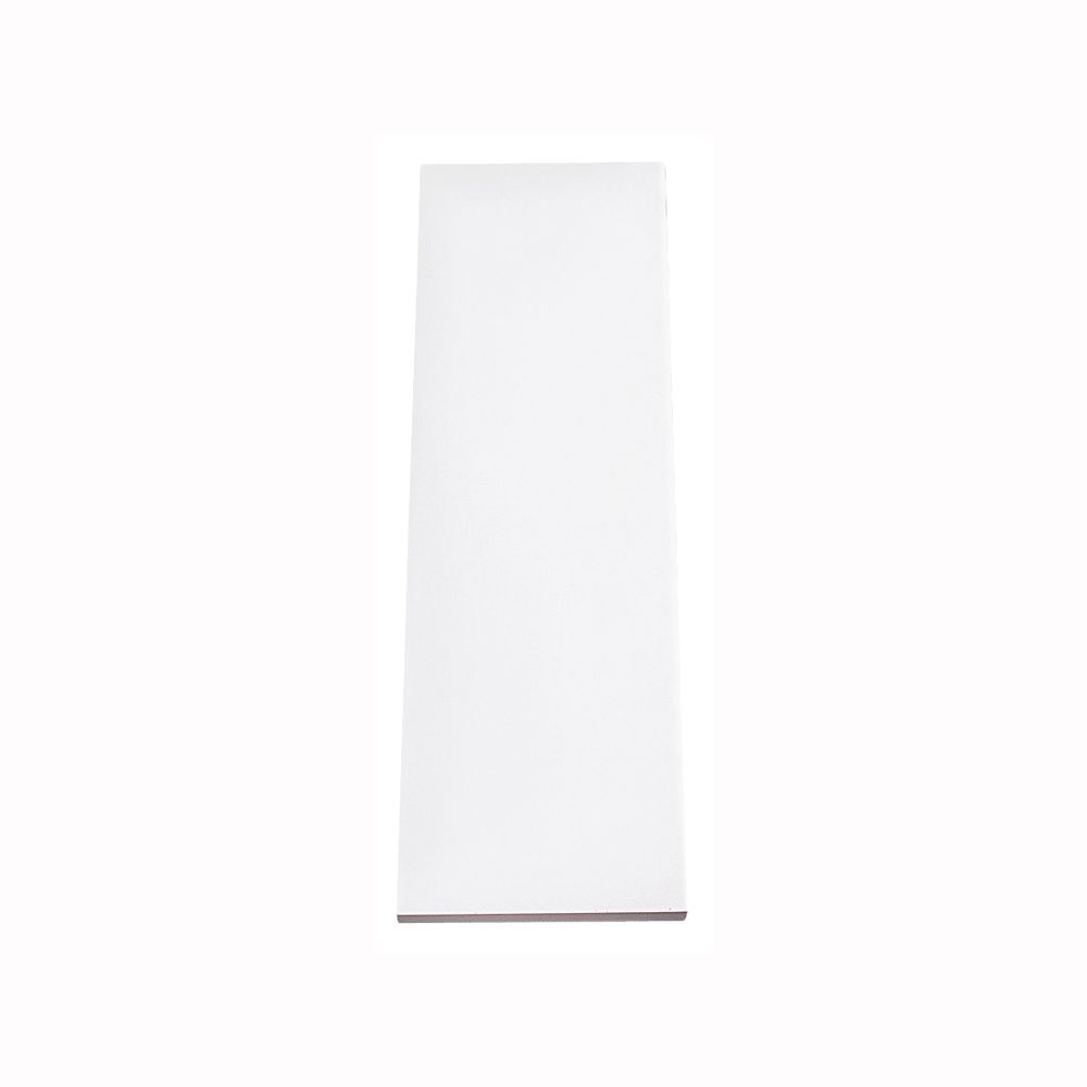 Knape & Vogt 8 in. x 24 in. White Prefinished Shelf Board
