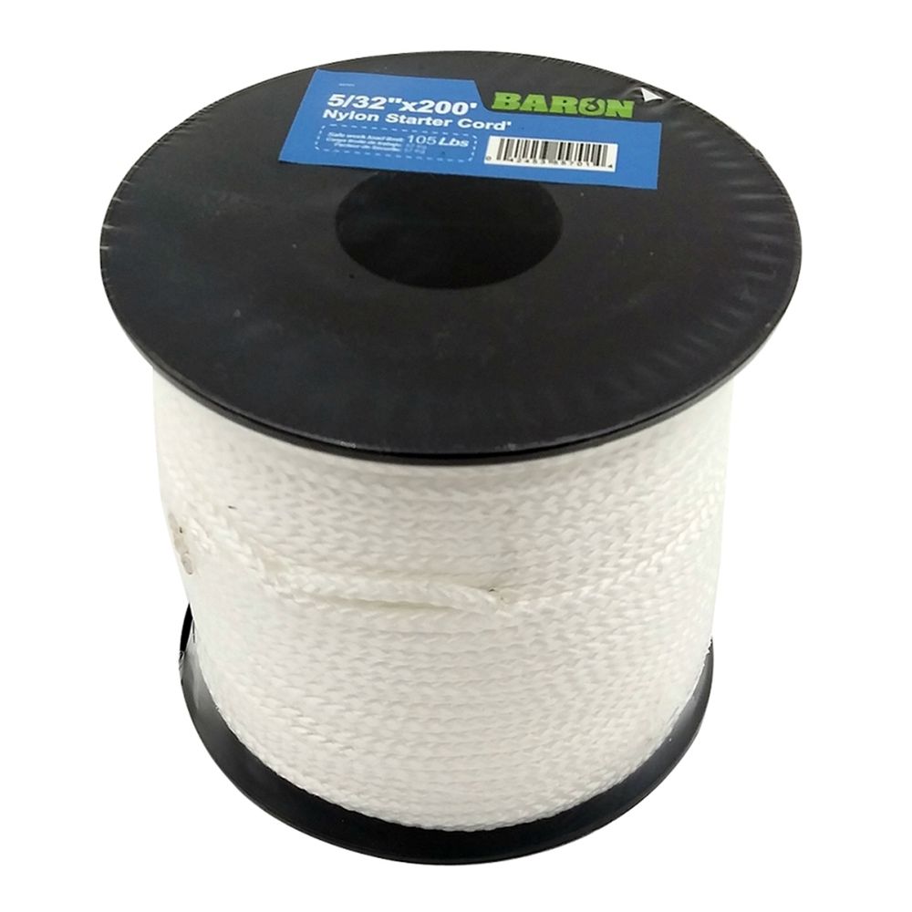 Baron Mfg 5/32 in. x 200 ft. #5 Nylon Starter Cord