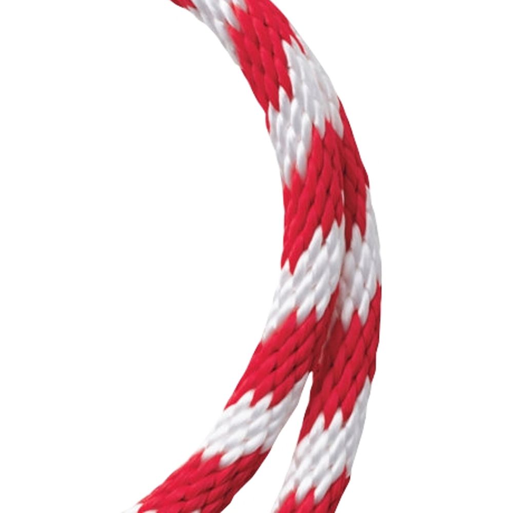 Baron Mfg 5/8 in. x 140 ft. Red and White Polypropylene Rope