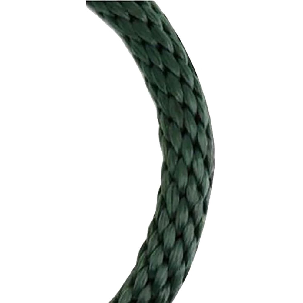 Baron Mfg 5/8 in. x 140 ft. Green Solid Braided Polypropylene Rope