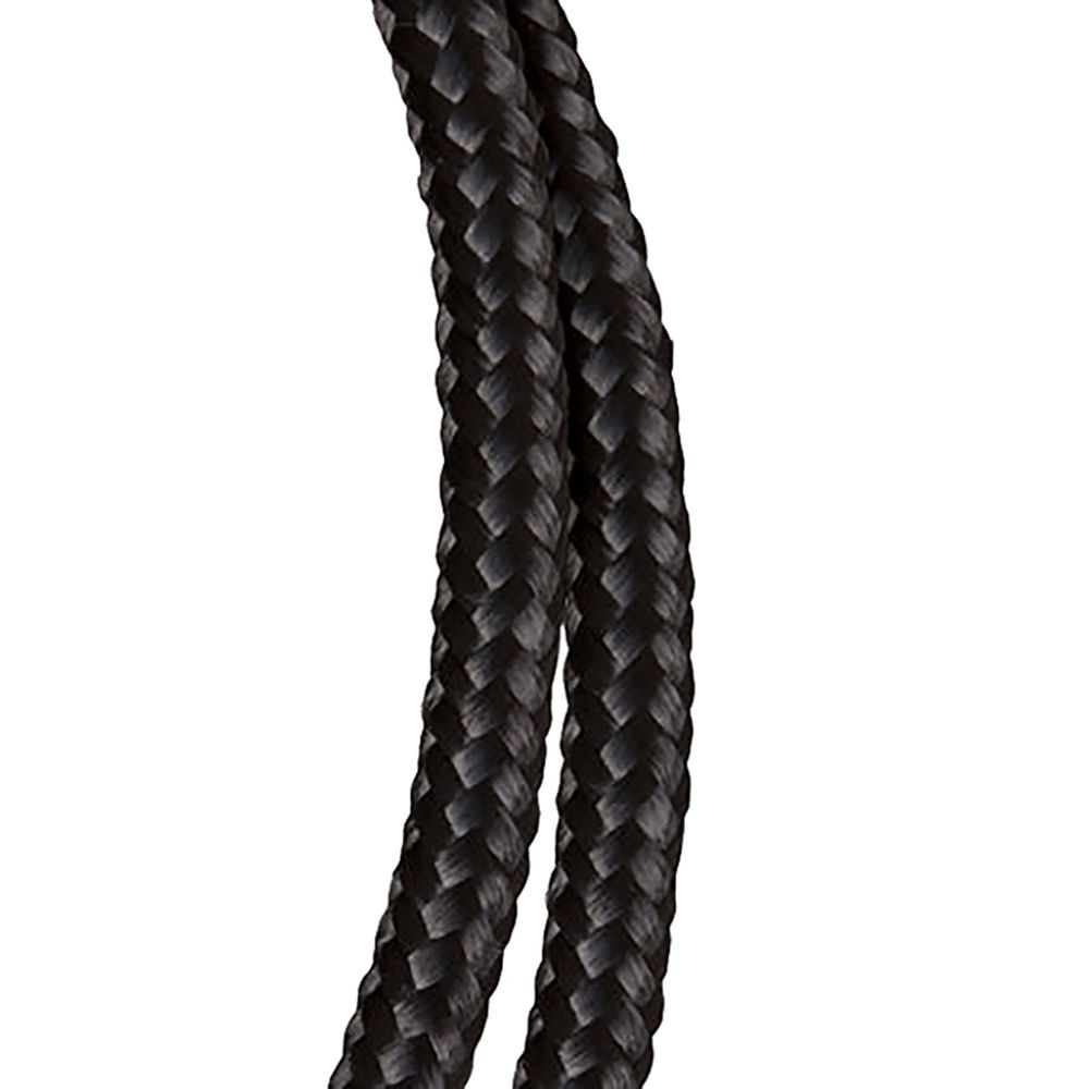 Baron Mfg 5/8 in. x 140 ft. Black Solid Braided Polypropylene Rope