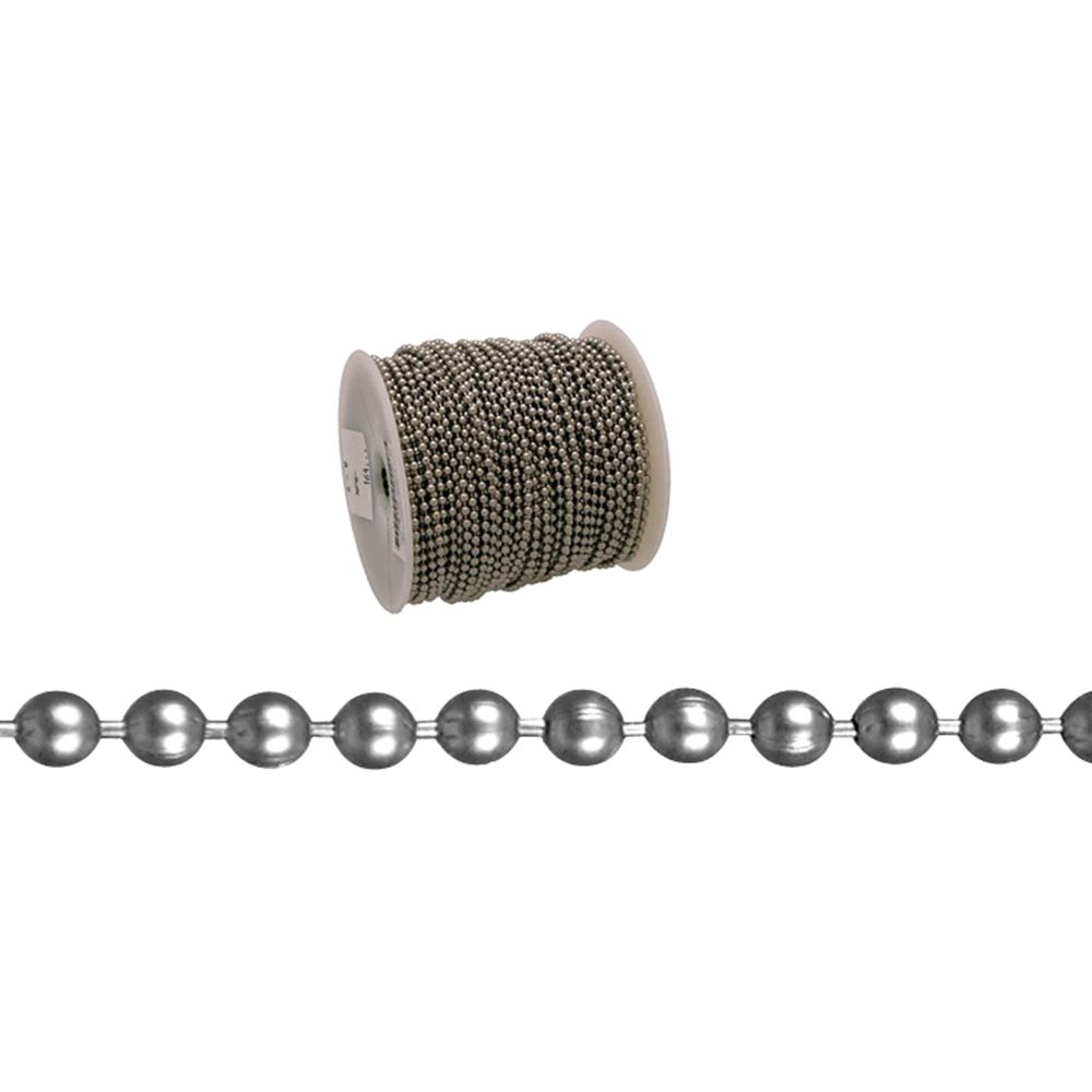 Baron Mfg #36 164 ft. Chrome-Plated Ball Chain