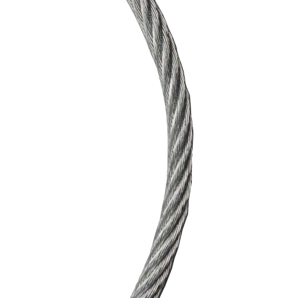 Baron Mfg 3/32 in. x 500 ft. 7 x 7 Galvanized Steel Cable