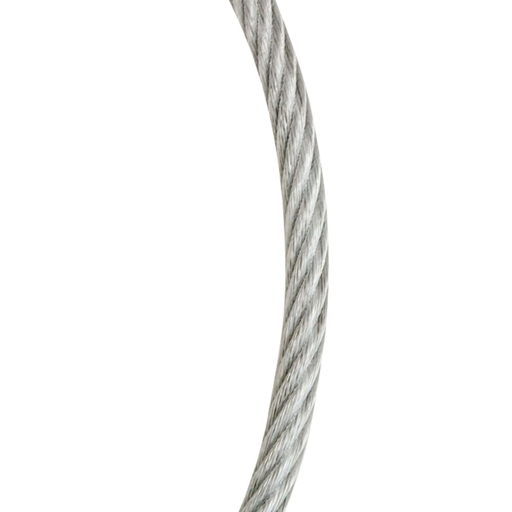 Baron Mfg 1/4 in. to 5/16 in. x 200 ft. Galvanized Vinyl Coated Cable