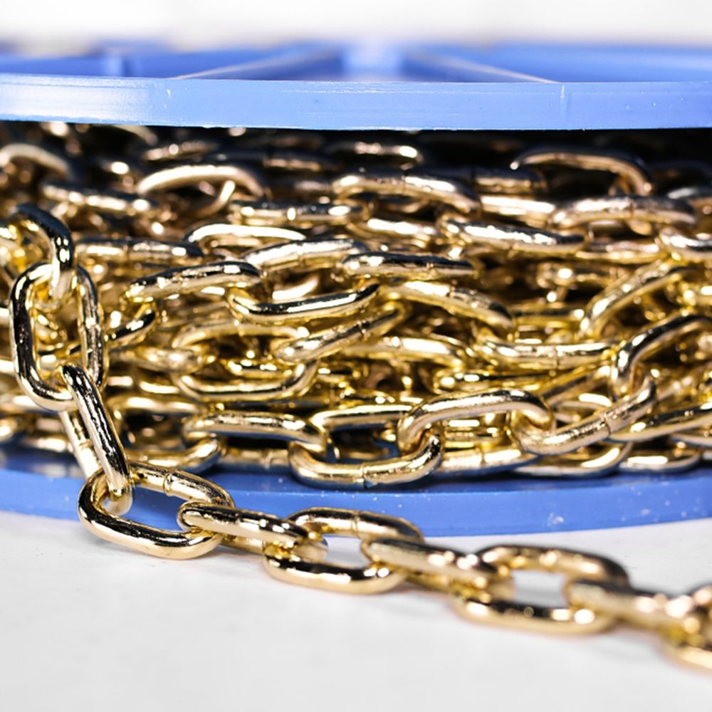 Baron Mfg #3 x 50 ft. Straight Link Machine Chain