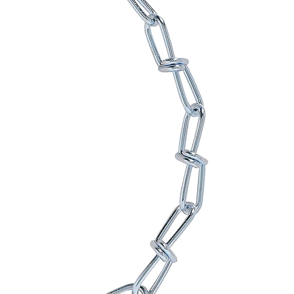 Baron Mfg #2/0 x 155 ft. Zinc Plated Double Loop Chain