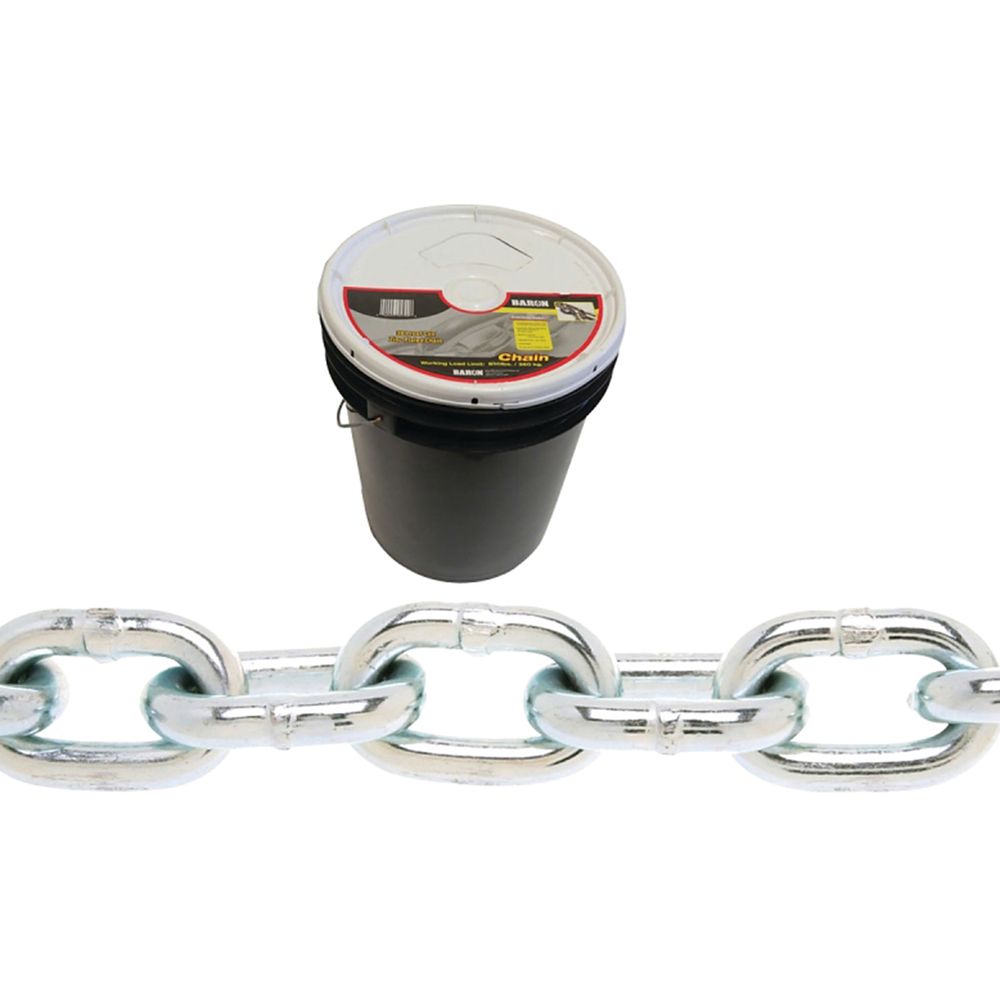 Baron Mfg 3/16 in. x 250 ft. Grade 30 Proof Coil Chain