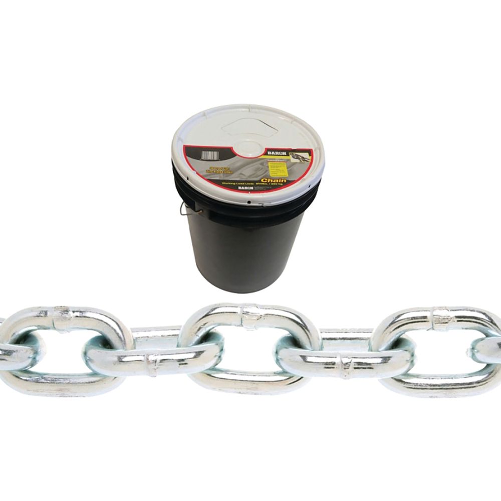 Baron Mfg 3/8 in. x 63 ft. Grade 30 Proof Coil Chain