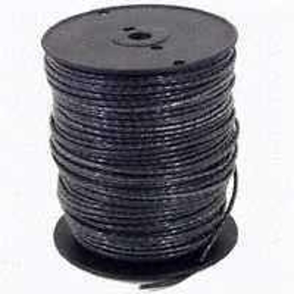 Southwire 10 AWG Stranded THHN 500 ft. Black Building Wire