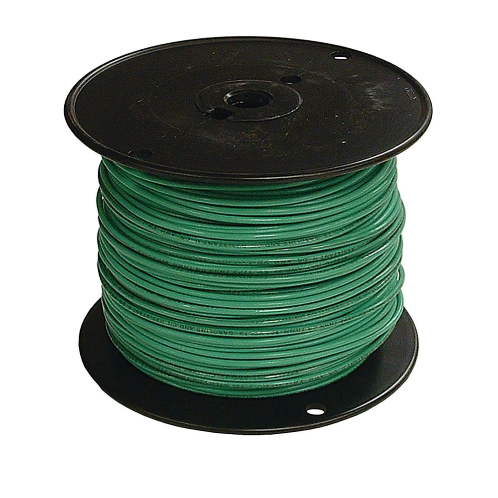 Southwire 12 AWG 500 ft. Green Solid THHN Building Wire