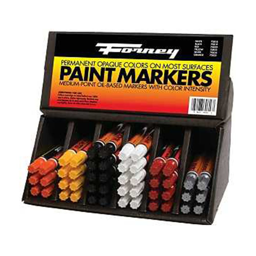 Forney 48-Piece Paint Marker Assortment