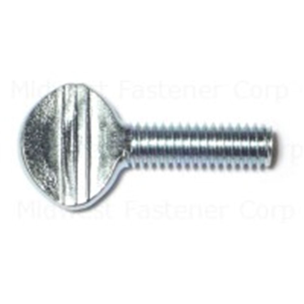 Midwest Fastener 5/16-18 x 1 in. Spade Head Thumb Screws, 12-Pack