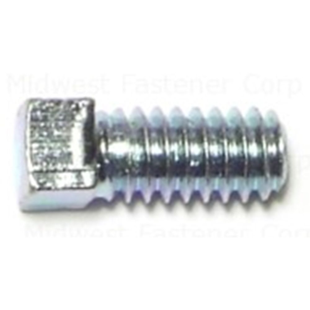 Midwest Fastener 1/4 in.-20 x 1/2 in. Square Set Screws, 10-Pack
