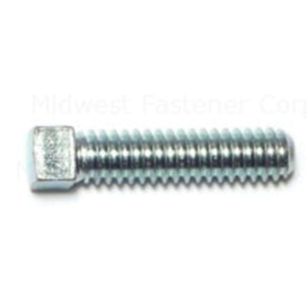 Midwest Fastener 1/4 in.-20 x 1 in. Square Set Screw, 10-Pack