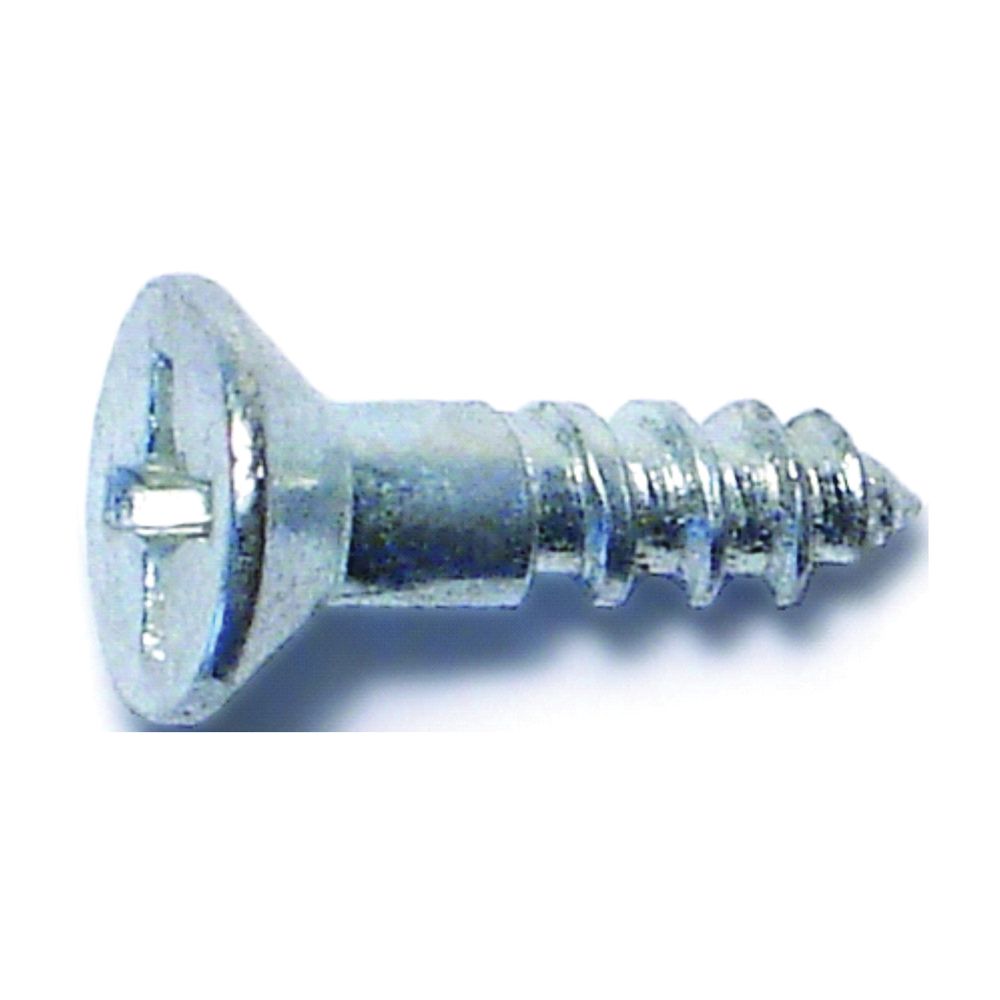 Midwest Fastener #6 x 1/2 in. Flat Head Wood Screws