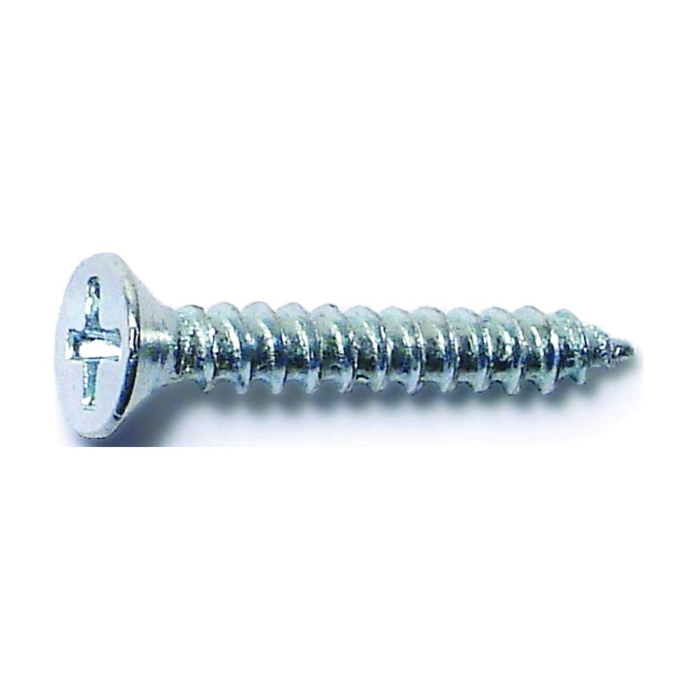 Midwest Fastener #8 x 3/4 in. Flat Head Wood Screws, 5-Pack