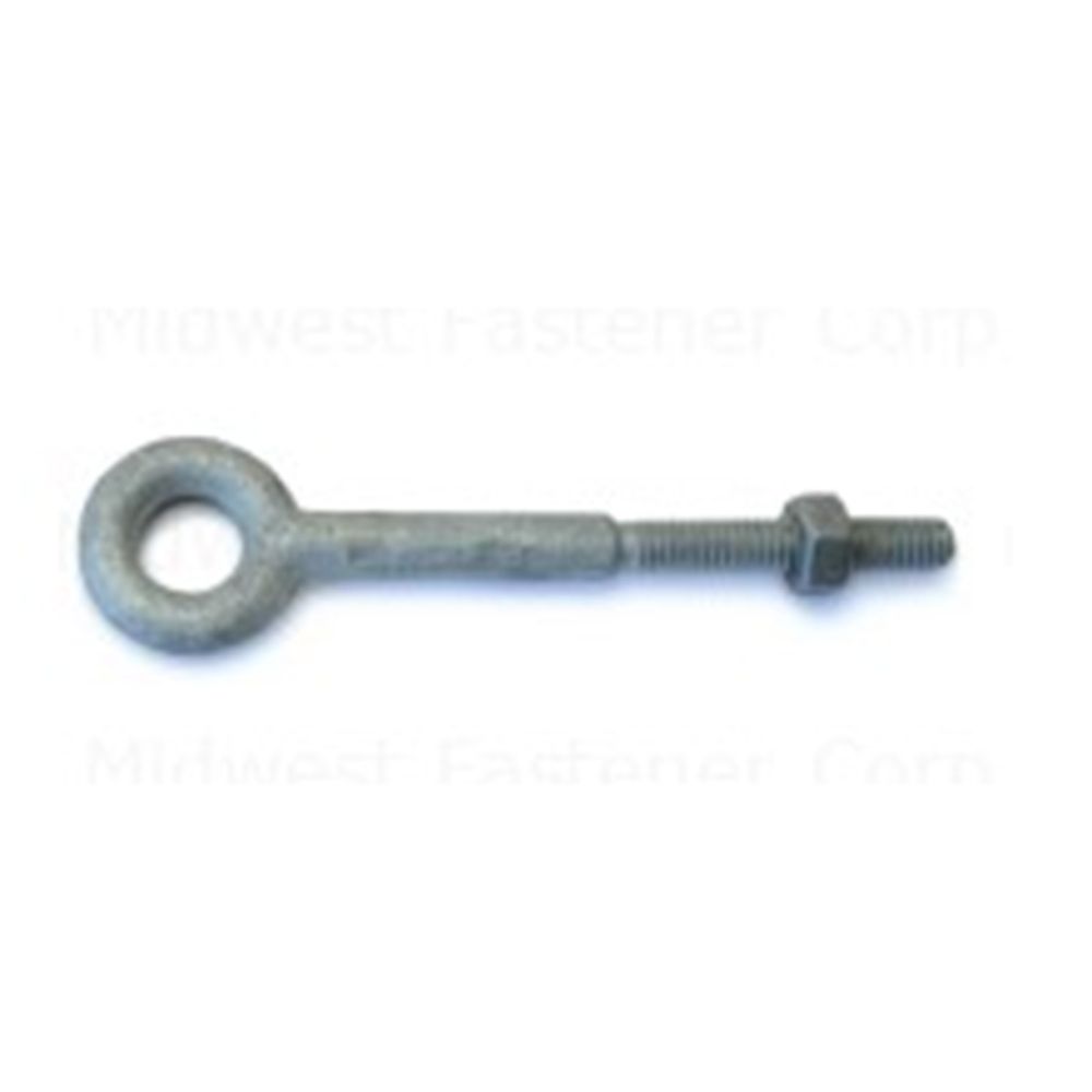Midwest Fastener 1/4 in.-20 x 3 in. Galvanized Eye Bolt