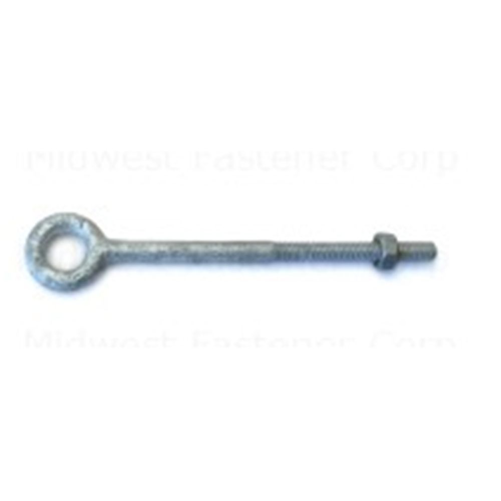 Midwest Fastener 1/4 in.-20 x 4 in. Galvanized Eye Bolt