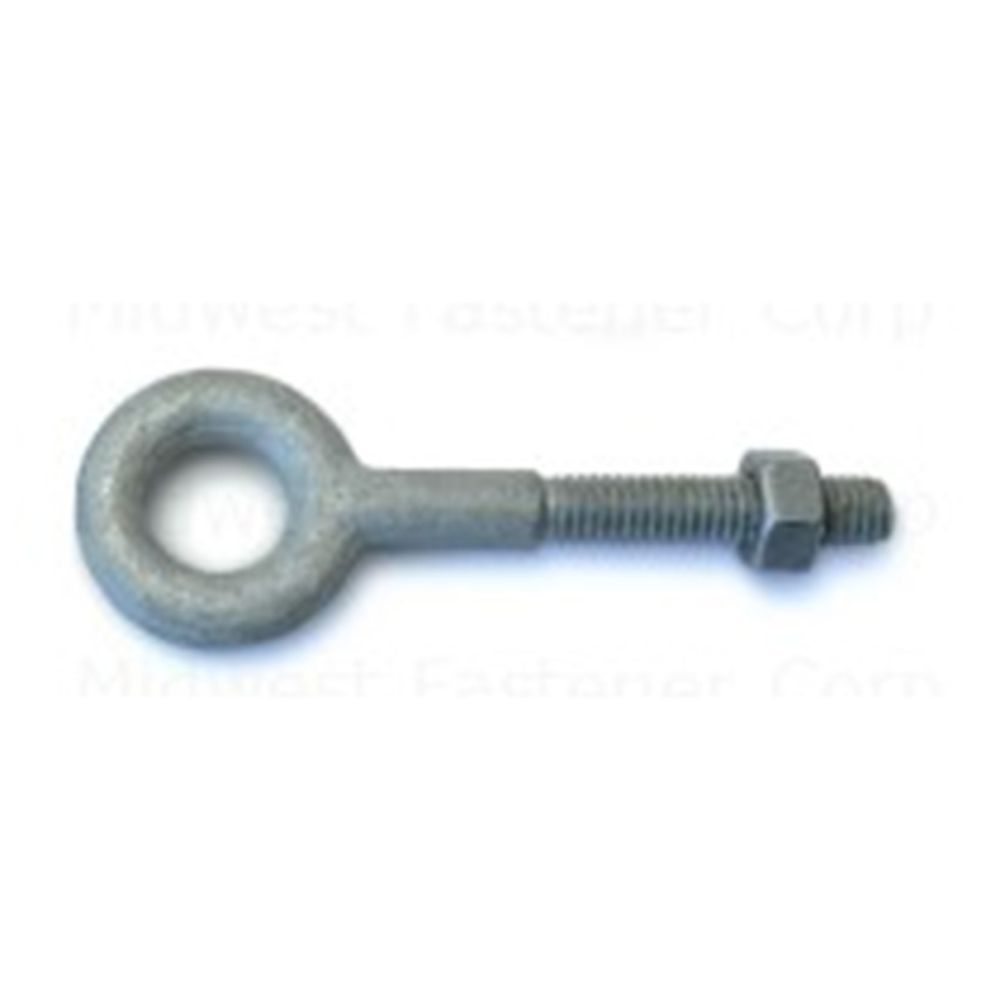 Midwest Fastener 5/16-18 x 2-1/4 in. Galvanized Eye Bolt