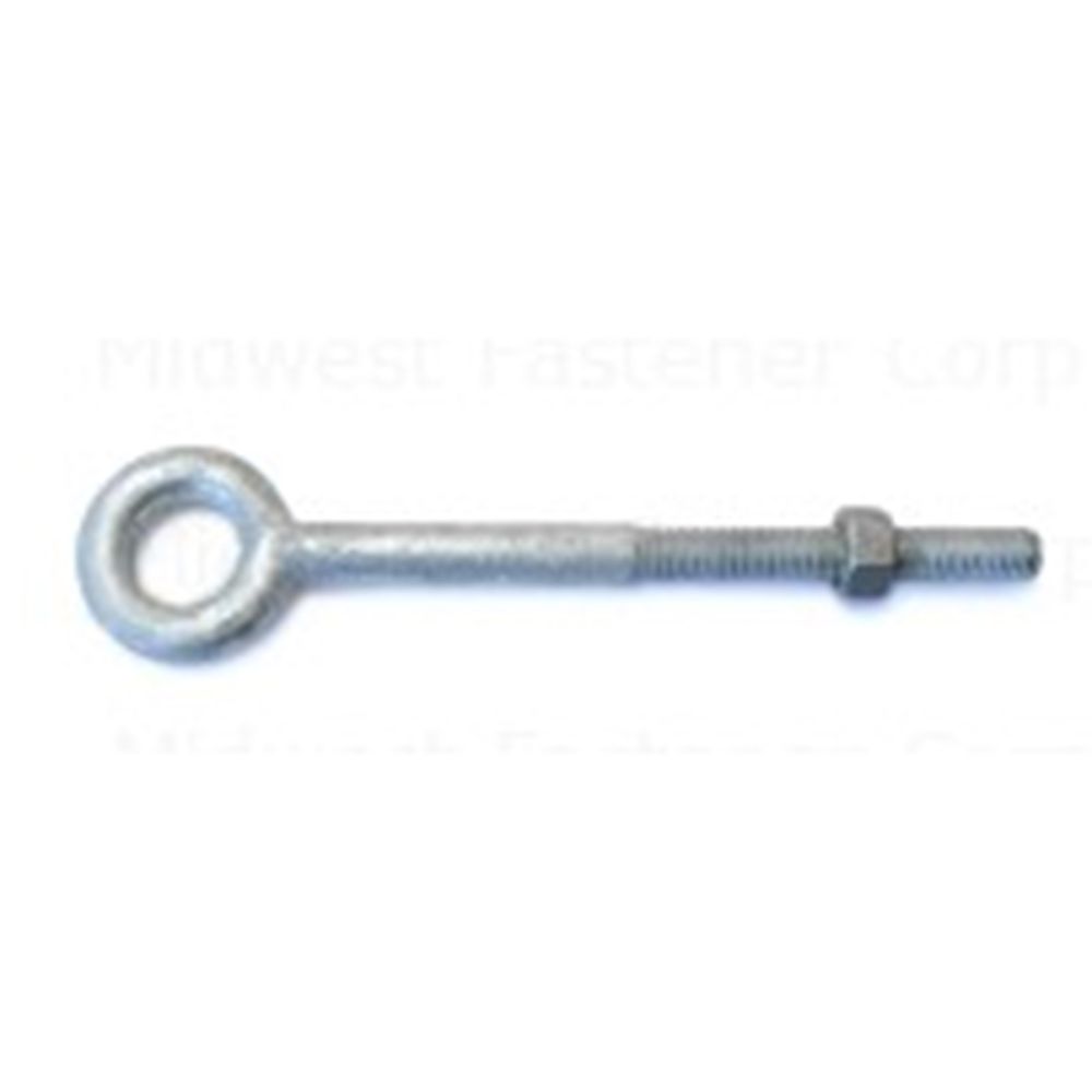 Midwest Fastener 3/8 in.-16 x 5 in. Galvanized Eye Bolt