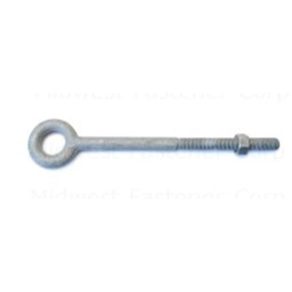 Midwest Fastener 3/8 in.-16 x 6 in. Galvanized Eye Bolt