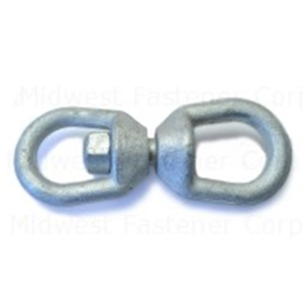 Midwest Fastener 3/8 in. Eye-Eye Swivel