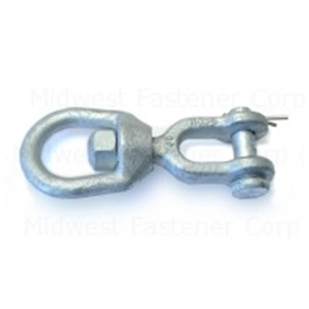 Midwest Fastener 3/8 in. Jaw-Eye Swivel