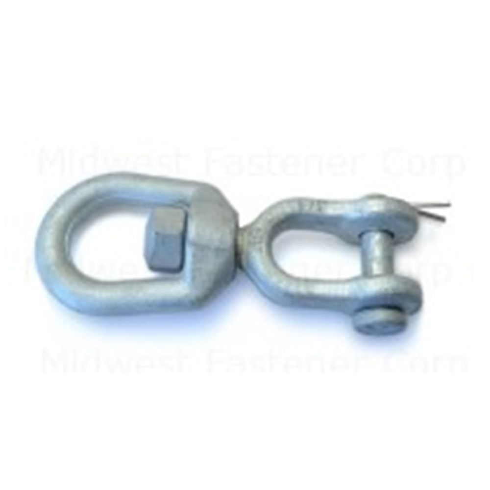 Midwest Fastener 1/2 in. Jaw-Eye Swivel