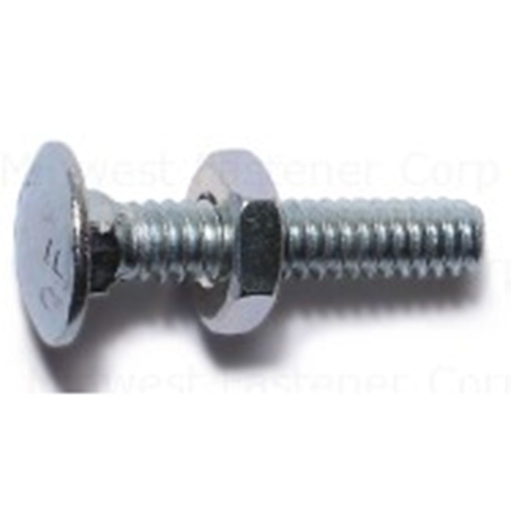 Midwest Fastener 3/16 in.-24 x 1 in. Carriage Bolt