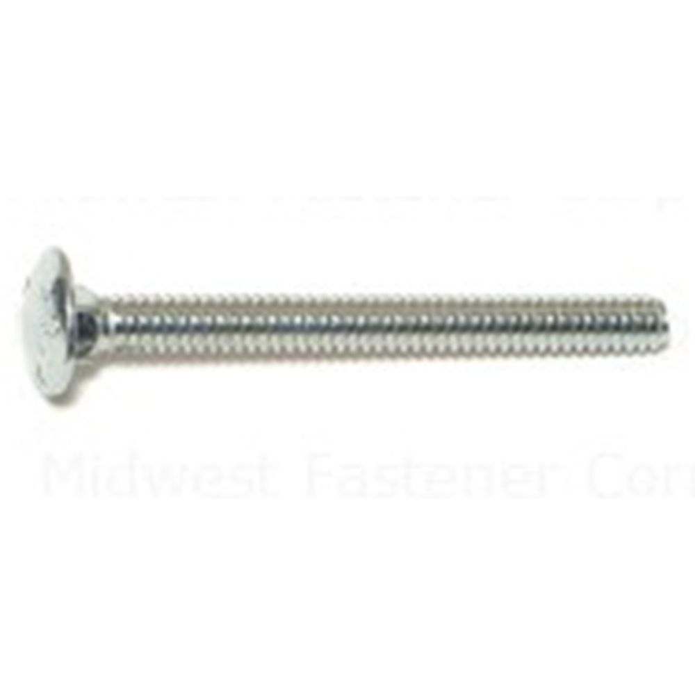 Midwest Fastener 3/16 in.-24 x 2 in. Carriage Bolt