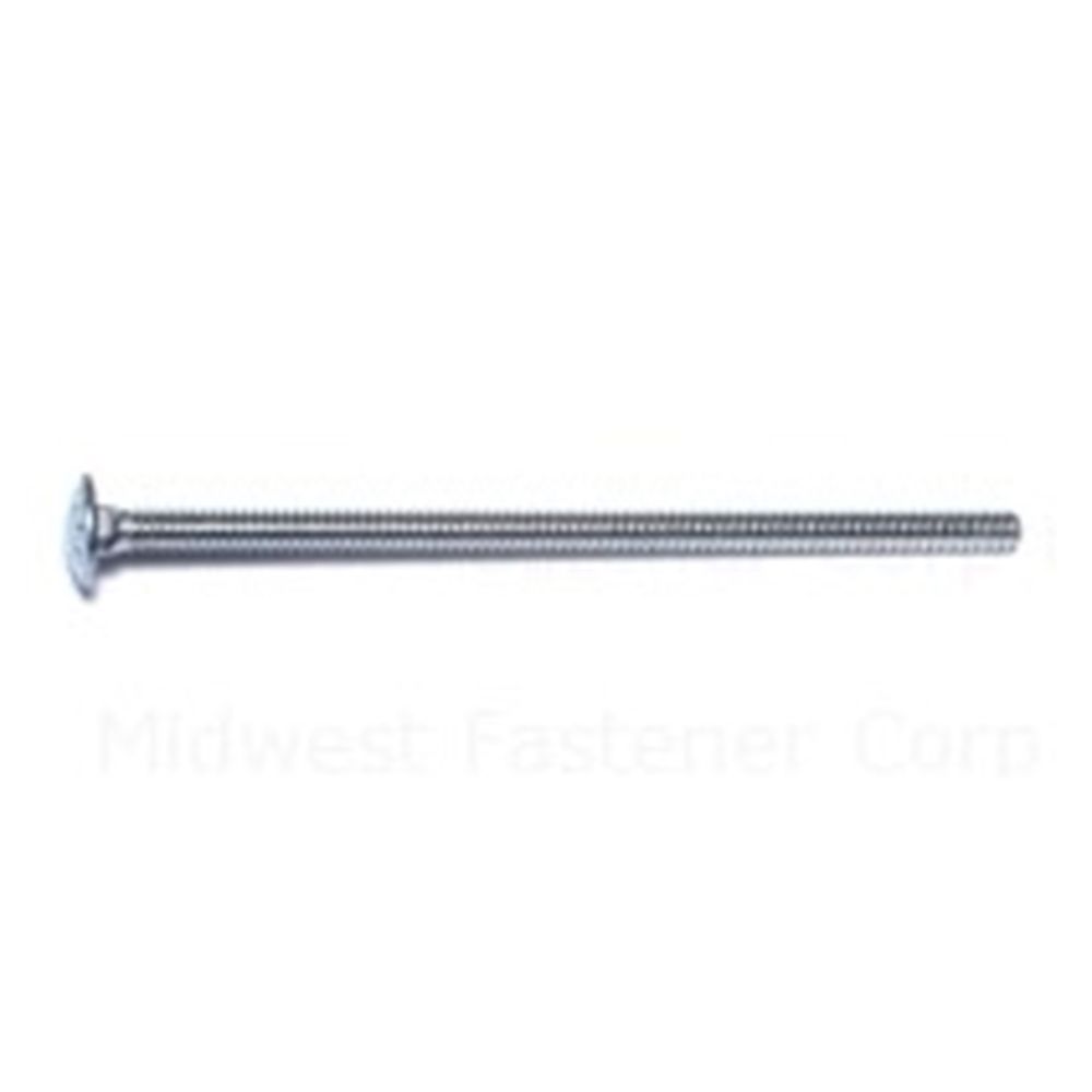 Midwest Fastener 3/16-24 x 4 in. Carriage Bolt
