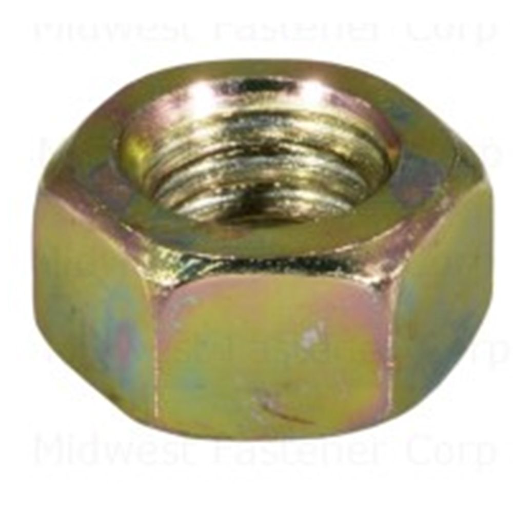 Midwest Fastener 7/16-14 Coarse Left Hand Hex Nut