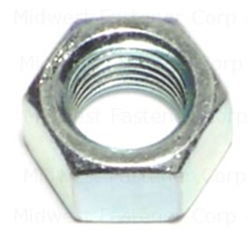Midwest Fastener 3/8 in.-24 Left Hand Hex Nut, 12-Pack