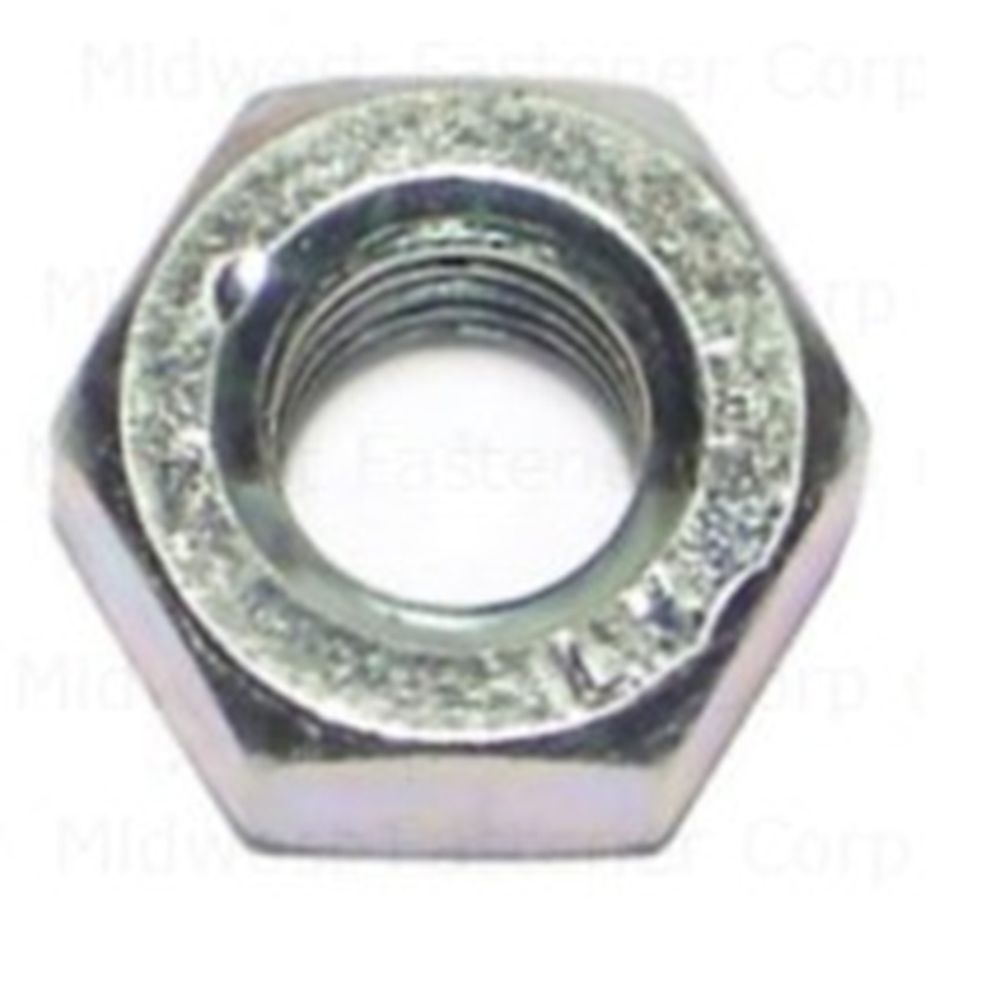Midwest Fastener 1/4 in.-28 Left Hand Hex Nut