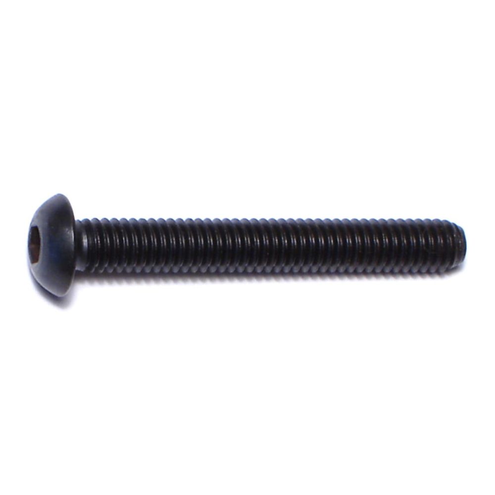 Midwest Fastener M4-0.7 x 30 mm Button Head Socket Screw, 10-Pack