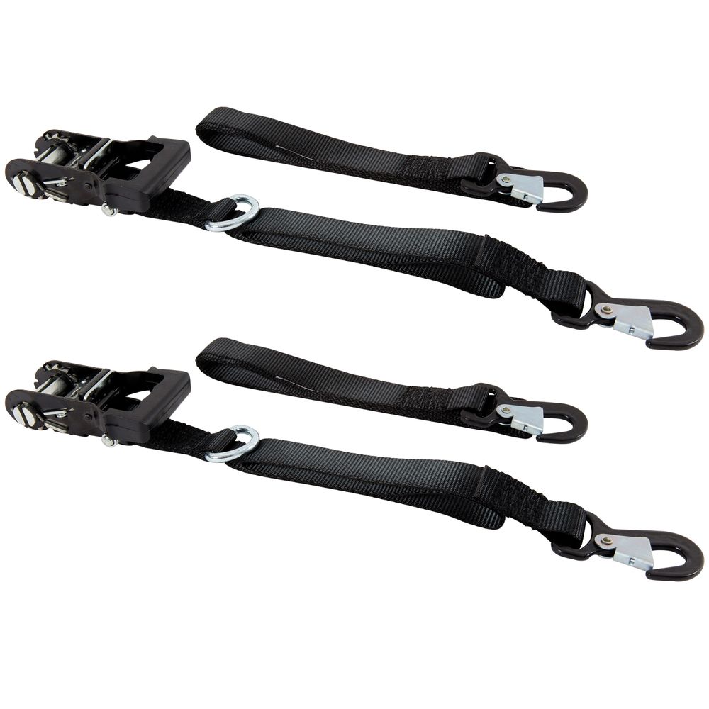 Hampton Products 8 ft. x 1-1/4 in. Ratchet Tie Down Strap 0025130