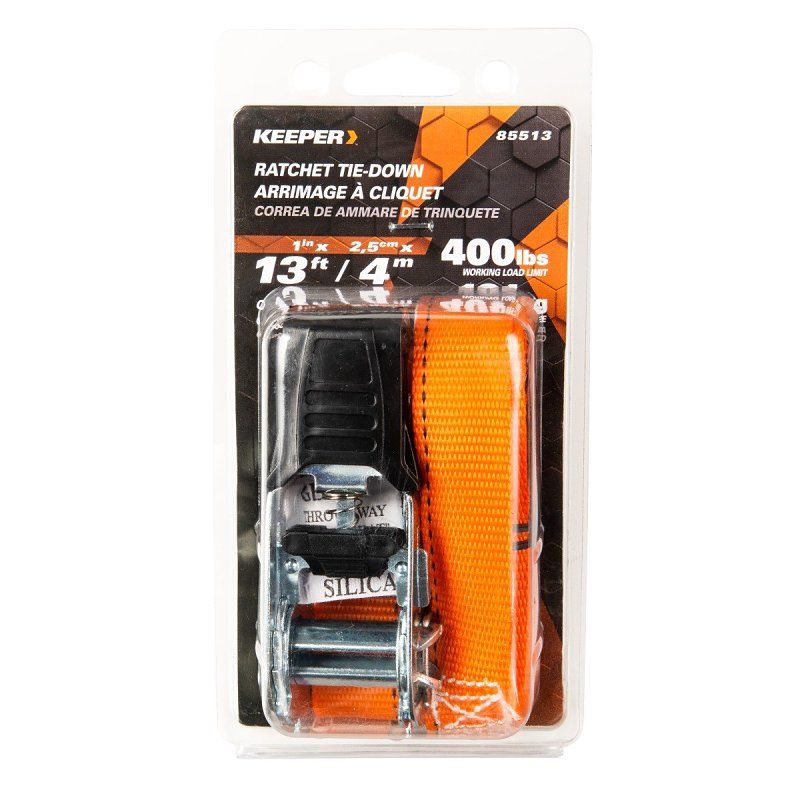 Hampton Products 6142400 1 in. x 13 ft. Ratchet Tie Down Strap
