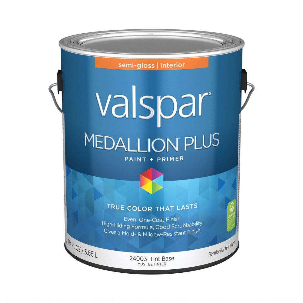 Valspar 1 gal. Medallion Plus Semi-Gloss Interior Paint and Primer Tint Base