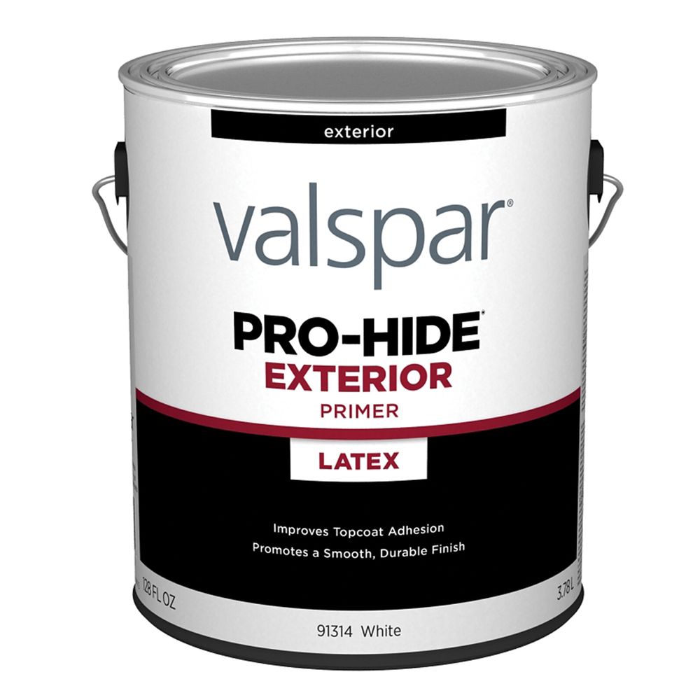 Valspar 1 gal. White Pro-Hide Exterior Latex Primer