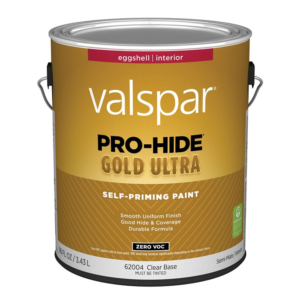 Valspar 1 gal. Pro-Hide Gold Ultra Clear Eggshell Interior Self-Priming Paint