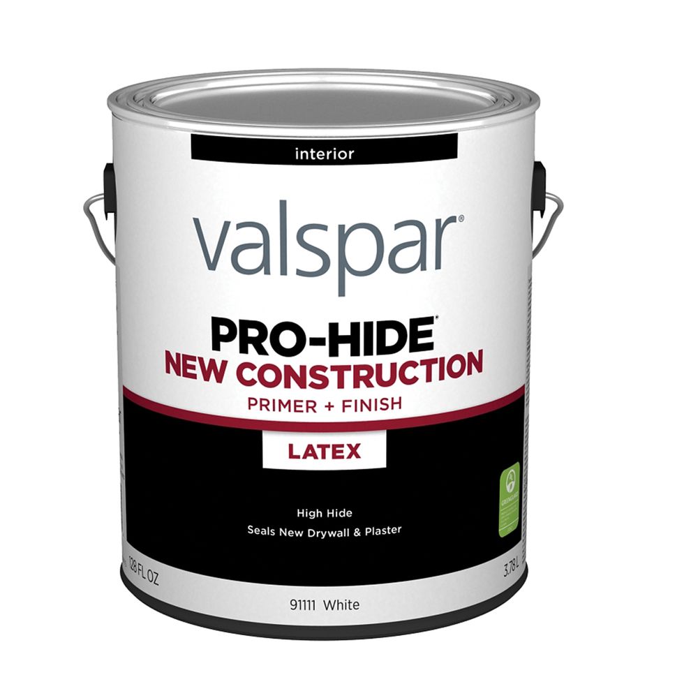 Valspar 1 gal. PRO-HIDE White Interior New Construction Primer
